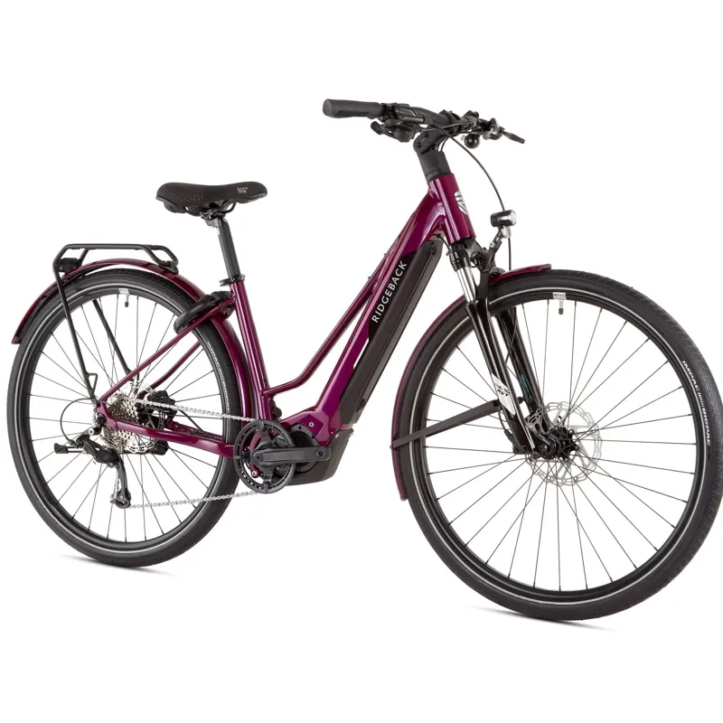 Ridgeback Advance 2W Electric Bike in Purple-1