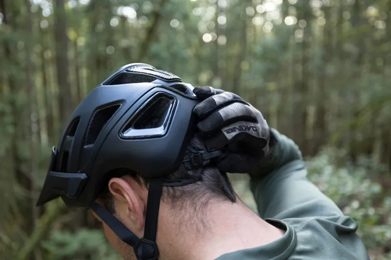 Lazer Jackal KinetiCore Helmet in Dark Blue/Green-6