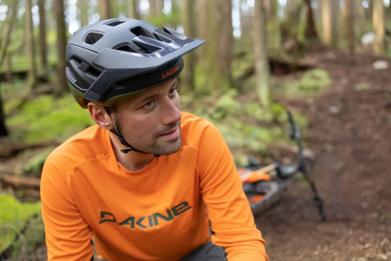 Lazer Jackal KinetiCore Helmet in Dark Blue/Green-8