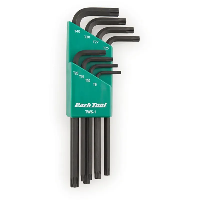Park Tool TWS-1 Torx Compatible Wrench Set in Green