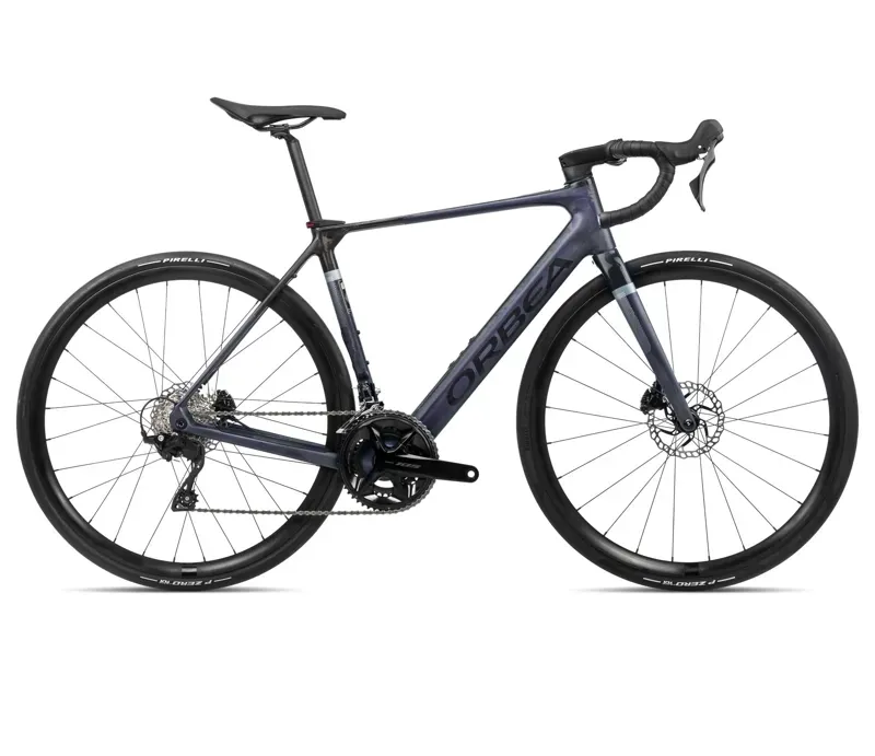 Orbea GAIN M30 Electric Road Bike in Tanzanite Carbon View/Carbon Raw L