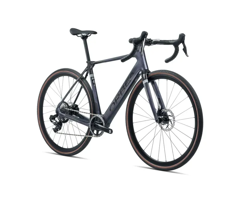 Orbea GAIN M30 Electric Road Bike in Tanzanite Carbon View/Carbon Raw L-1