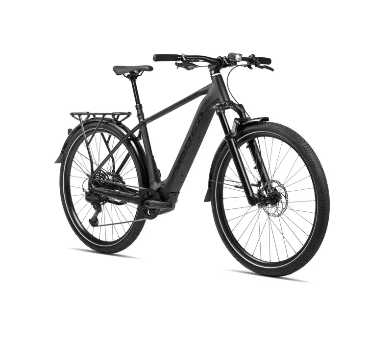 Orbea Kemen 40 Electric Bike in Metallic Night Black-1