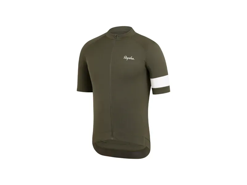Rapha Men's Core Cycling Jersey in Dark Green-1