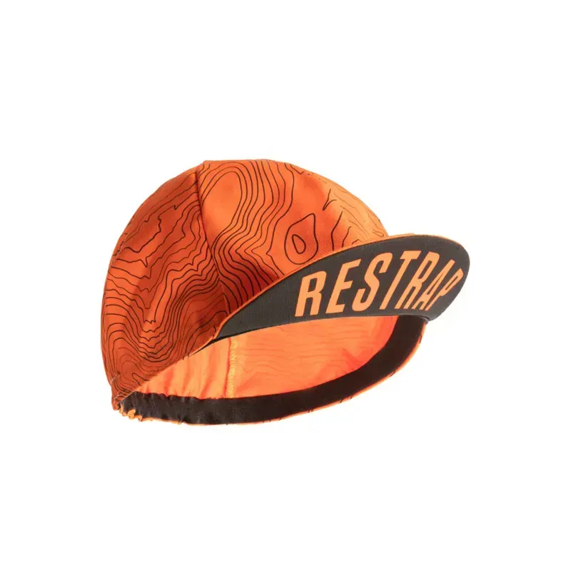 Restrap Yorkshire Contours Cycle Cap in Orange-1