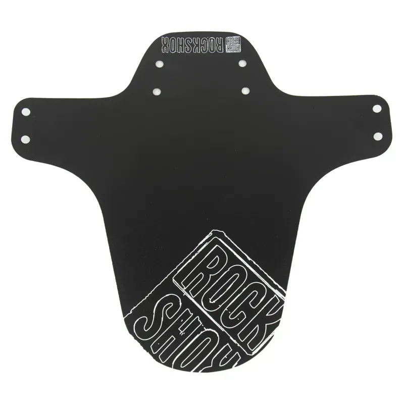 Rockshox Mountain Bike Fender in White Distressed