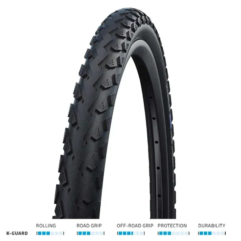 Schwalbe Land Cruiser KG Puncture Protect Tyre 26x2.0 Black