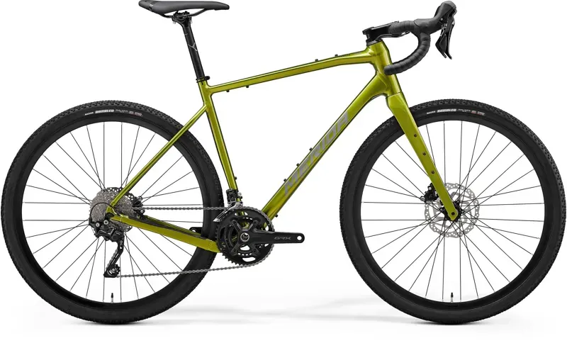 Merida Silex 400 Gravel Bike In Green/Grey/Black