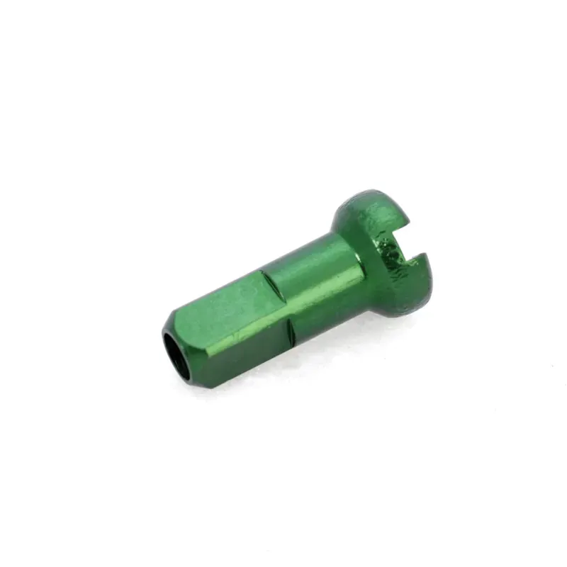 Halo Alloy Race Nipples in Green