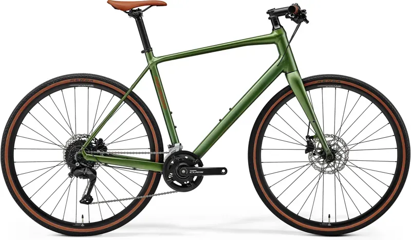 Merida Speeder 100 In Silk Fog Green Brown