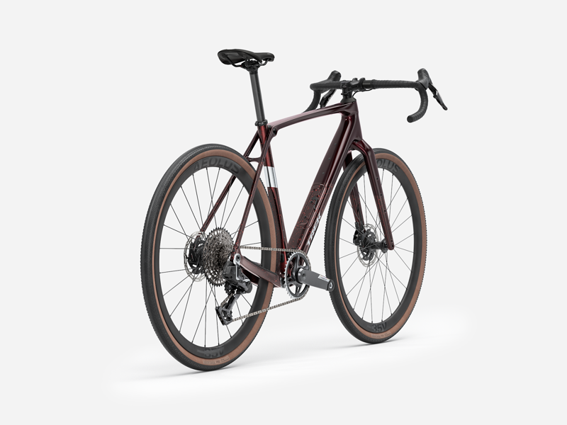 Trek Checkpoint SL 7 AXS Graven Bike in Dark Red/Carbon Red Smoke Splatter-1