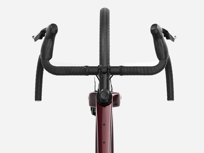 Trek Checkpoint SL 7 AXS Graven Bike in Dark Red/Carbon Red Smoke Splatter-2