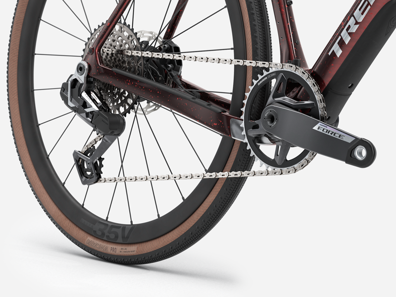 Trek Checkpoint SL 7 AXS Graven Bike in Dark Red/Carbon Red Smoke Splatter-4