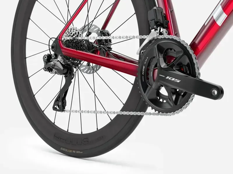 Trek Madone SL 6 Road Bike in Fury Red/Deep Smoke-5