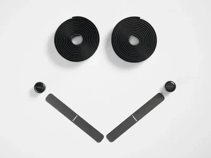Trek Double Gel Cork Handlebar Tape Set In Black-3