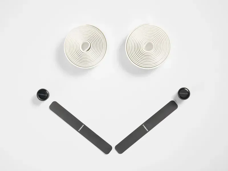 Trek Gel Cork Handlebar Tape Set In White-3