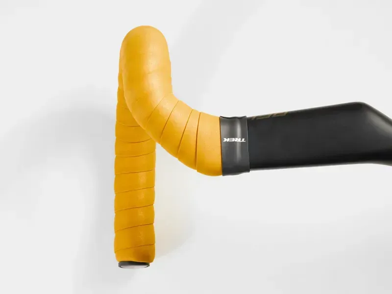 Trek Gel Cork Handlebar Tape Set In Baja Yellow-2