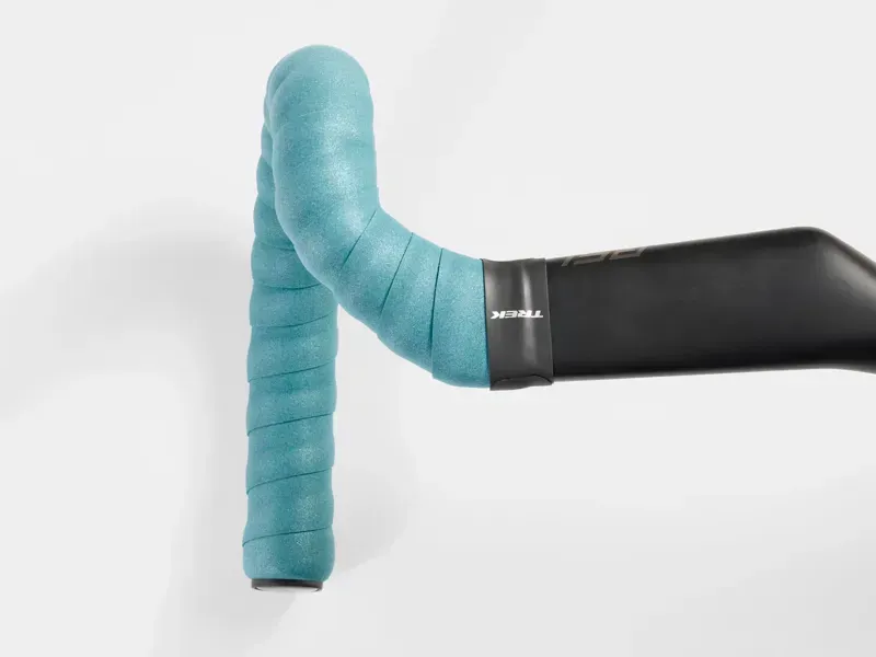 Trek Gel Cork Handlebar Tape Set In Blue Sage-2