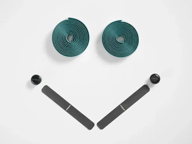 Trek Gel Cork Handlebar Tape Set In Blue Sage-3