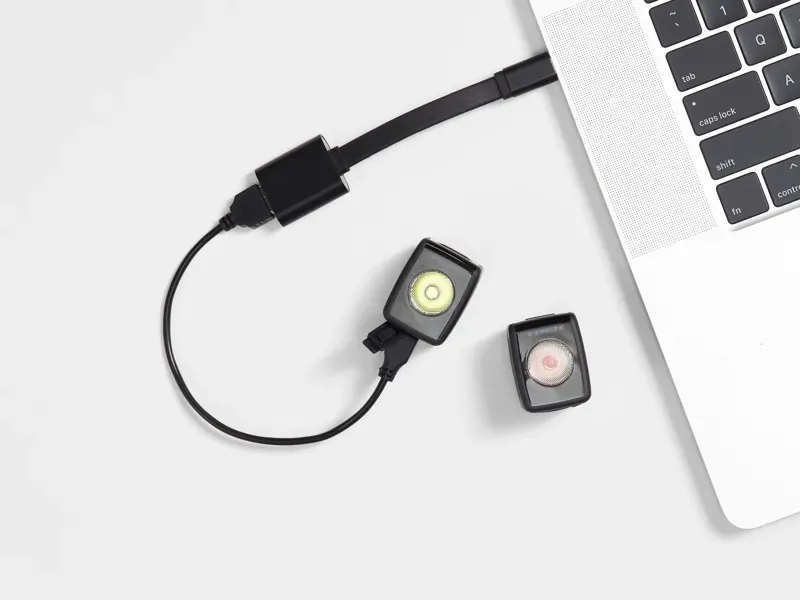 Trek Ion 200 RT and Flare RT USB Rechargeable Light Set in Black-5