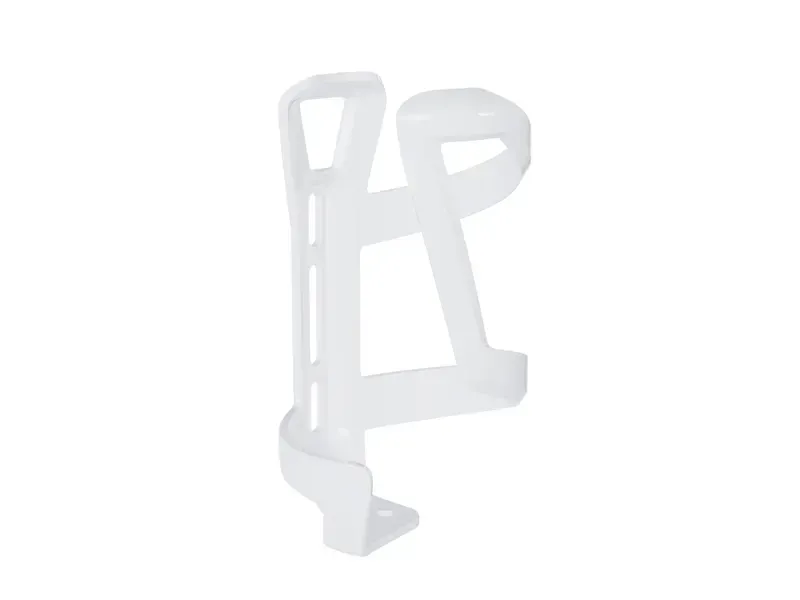 Trek Side Load Left Recycled Plastic Bottle Cage In Gloss White