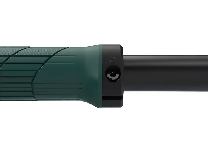 Trek Line Comp 130mm MTB Grip Set in Juniper/Black-3