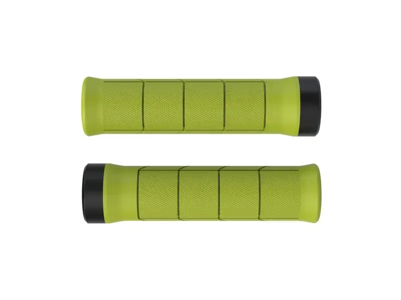 Trek Line Comp 130mm MTB Grip Set in Power Surge