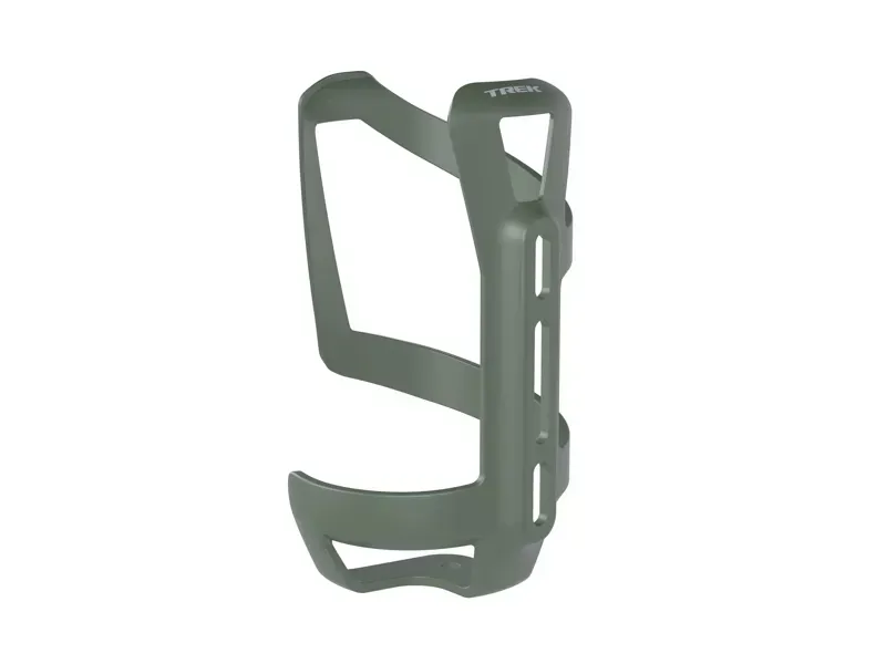 Trek Side Load Right Recycled Plastic Bottle Cage In Matte Olive Grey-1