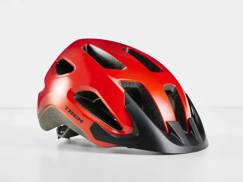 Trek Solstice Mips Helmet in Radioactive Red