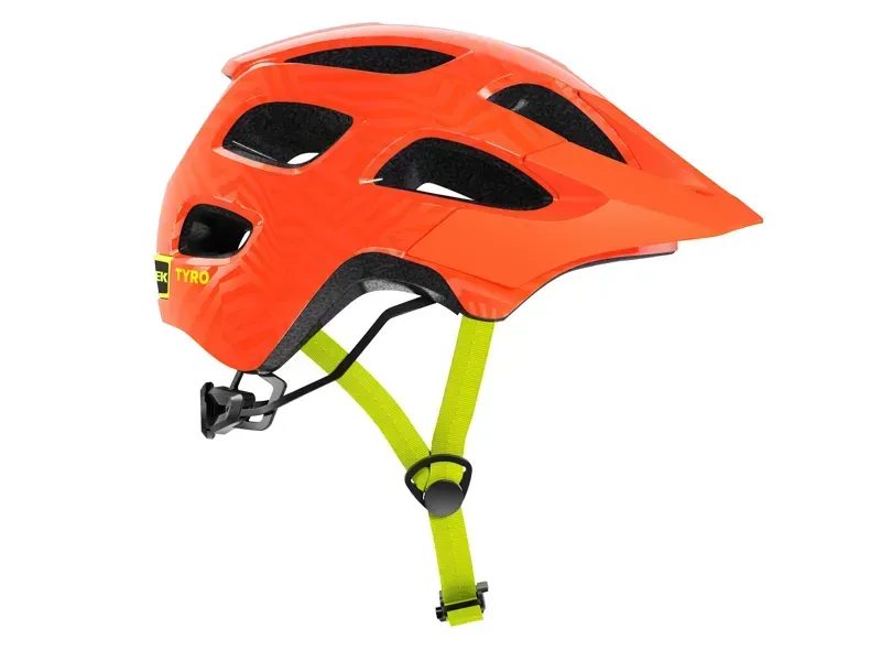 Trek Tyro Kids Bike Helmet In Radioactive Orange/Gloss-4