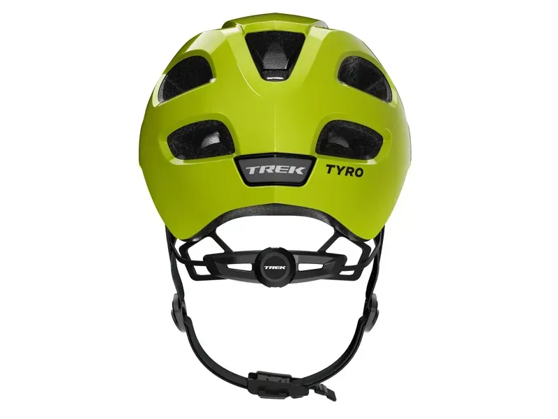 Trek Tyro Kids Bike Helmet In Radioactive Yellow/Power Surge/Gloss-2
