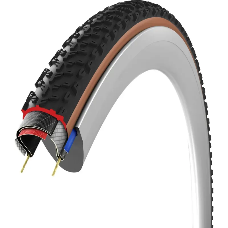 Vittoria Terreno T70 Coarse Loose Gravel Endurance G2.0 Tyre Full Black-2