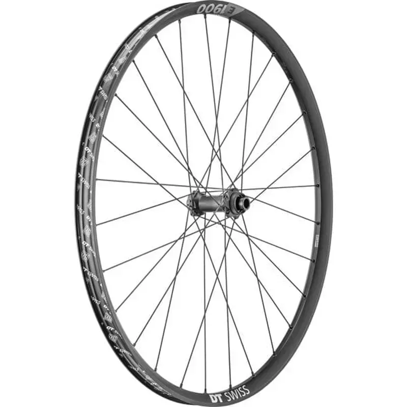 DT Swiss E 1900 Spline 29 15x110 Boost Front Wheel in Black