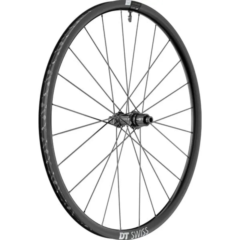 DT Swiss GR 1600 Spline Disc 12x142mm 700c Shimano Microspline Rear Wheel in Black