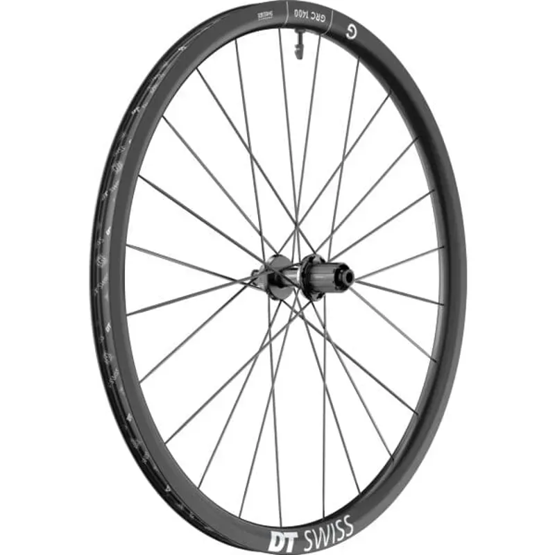 DT Swiss GRC 1400 DiCUT DB 30 12x142mm 700c Rear Wheel in Black