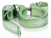 XLC QR Seat Post Clamp 34.9mm Green  click to zoom image