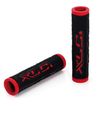 XLC Dual Colour Grips  Black/Red  click to zoom image
