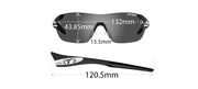 TIFOSI OPTICS Slice Enliven Bike Sports Glasses click to zoom image