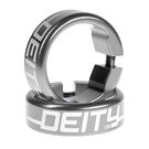 DEITY Grip Clamps  Platinum  click to zoom image