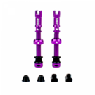 JUICE LUBES Tubeless Valves 48mm Purple  click to zoom image