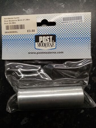 POST MODERNE Shim for 27.2mm Seatpost click to zoom image