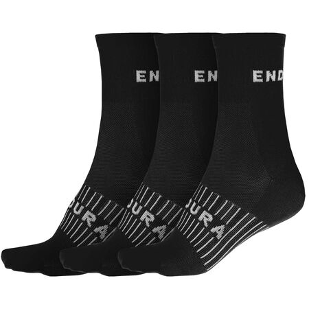 ENDURA CoolMax Race Socks - Triple Pack click to zoom image